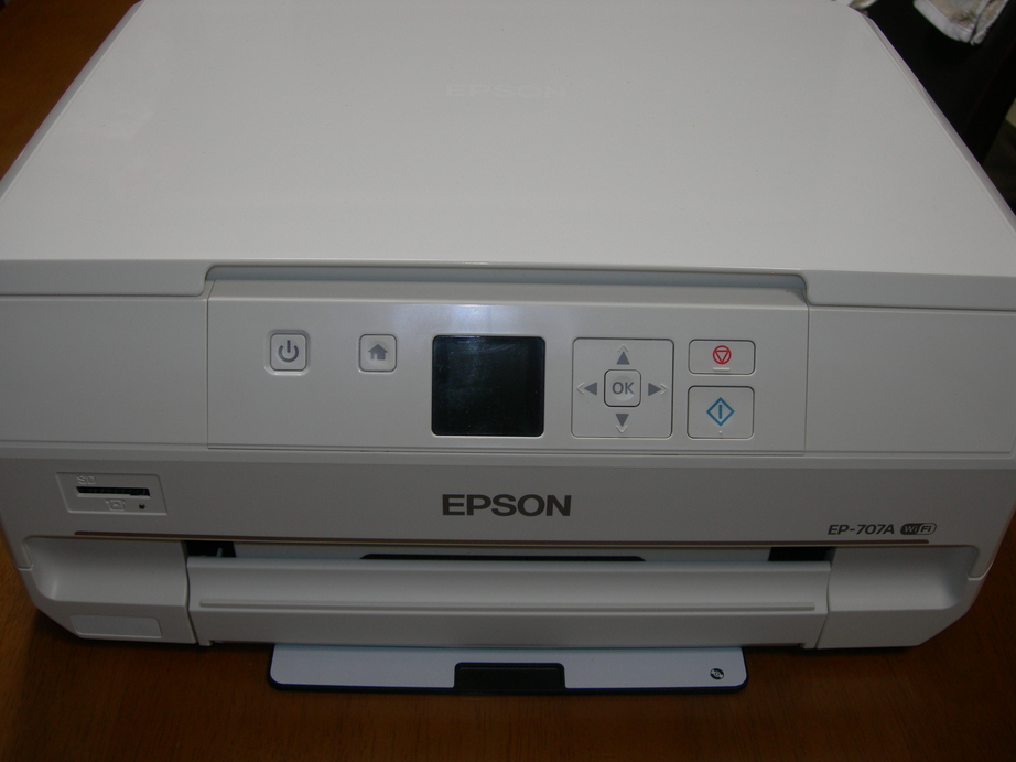 EPSON EP-707Aの廃インク吸収パッドエラーとパッド洗浄 | Blue 